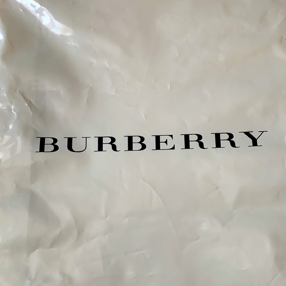 Burberry plastic shopping bag set of two - Picture 4 of 4